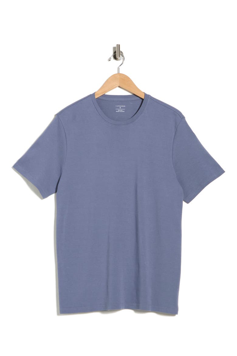 Interlock T-Shirt, Alternate, color, GREY GRISAILLE