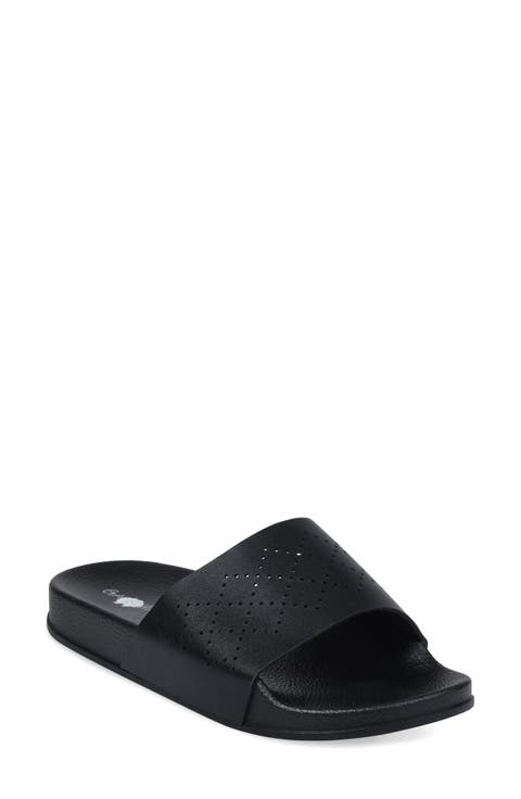 Perforated Slide Sandal (Women)