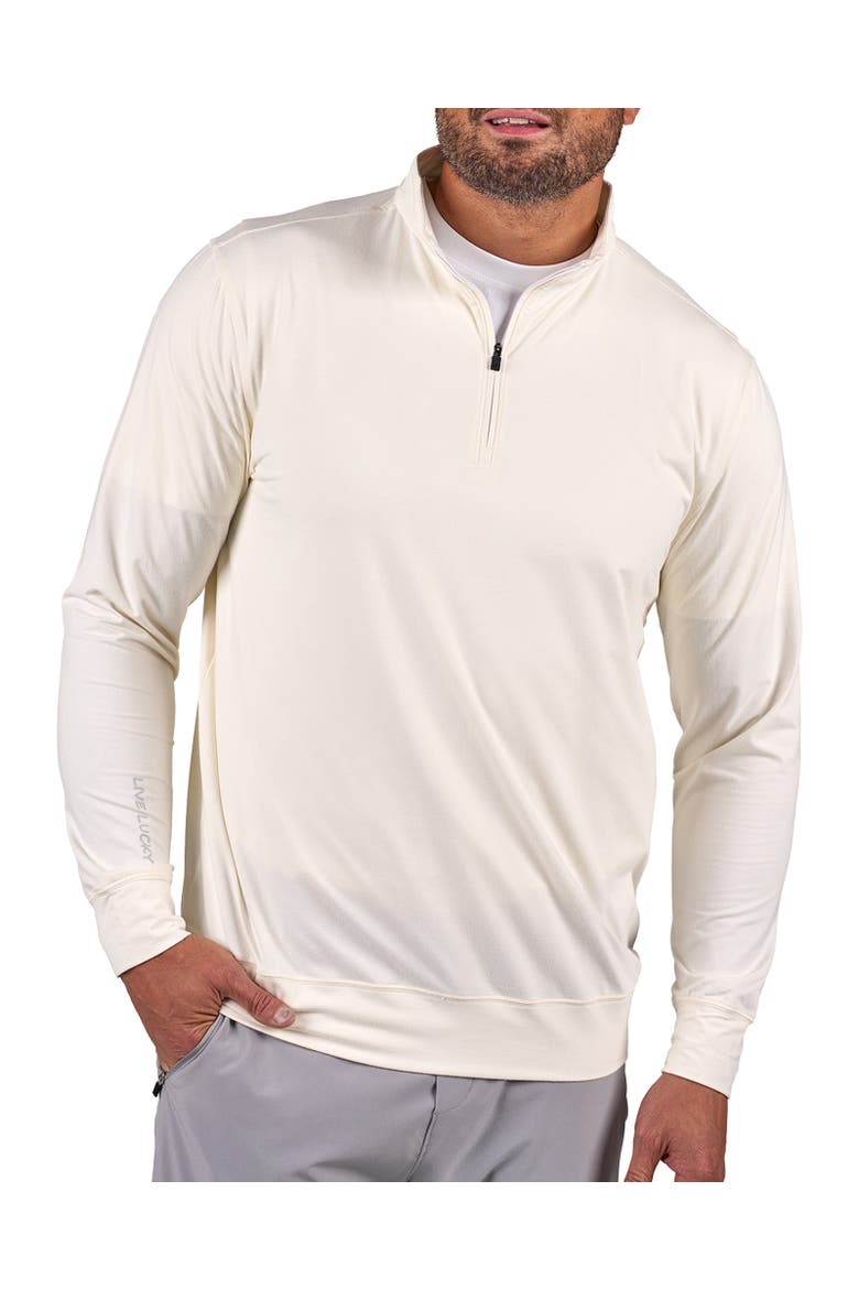 Members Only Quarter-Zip, Main, color, Vanilla Stone