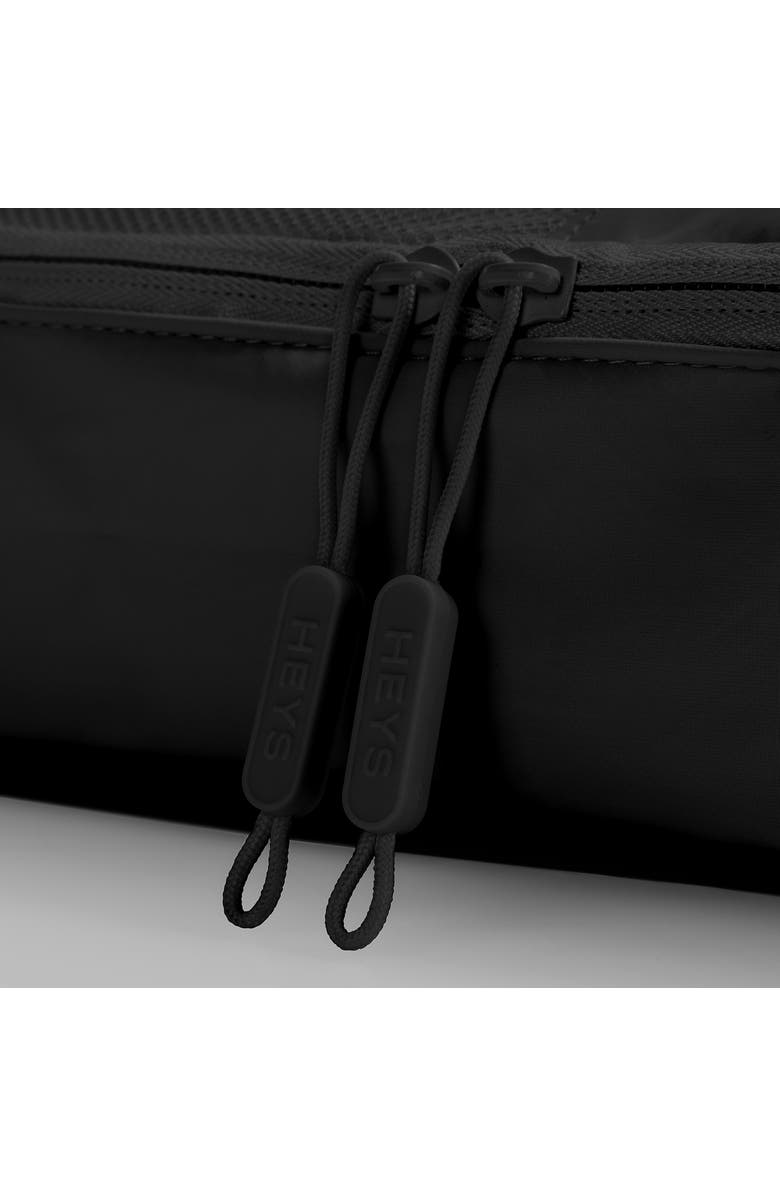 Heys Ecotex<sup>®</sup> Packing Cube 5 Piece Set, Alternate, color, Black Onyx