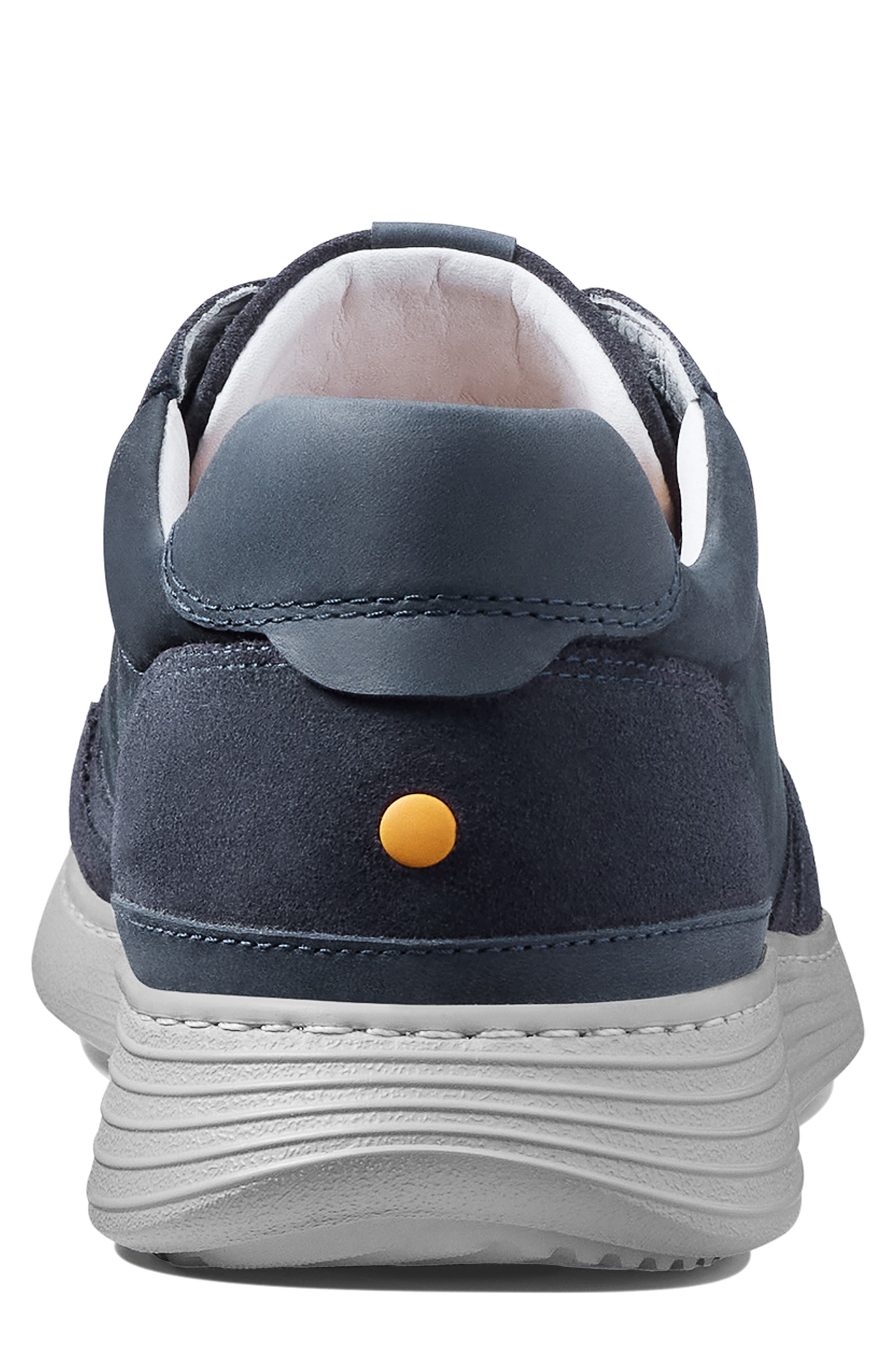Featherlight Napa Sneaker, Alternate, color, DARK NAVY NUBUCK