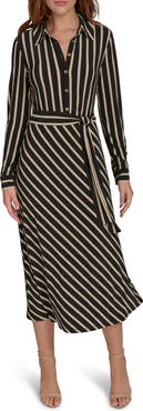 Tommy Hilfiger Long Sleeve Midi Dress