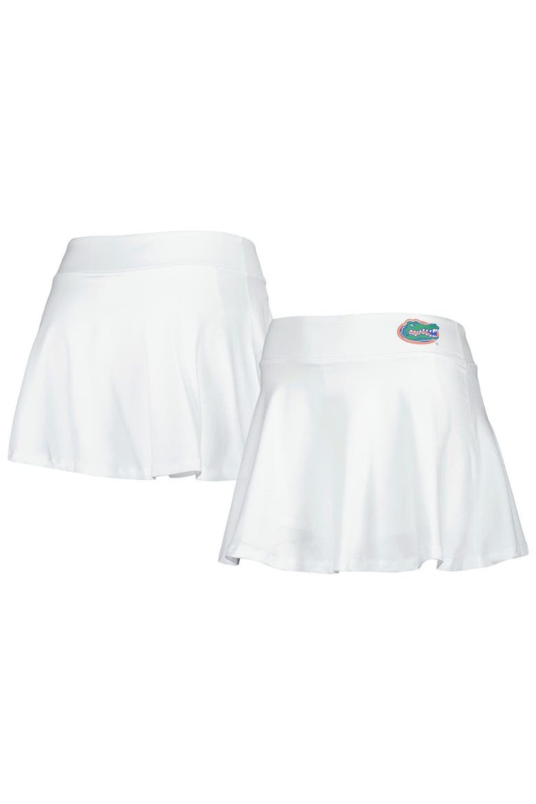 Women's ZooZatz White Florida Gators Flowy Skort, Main, color, White