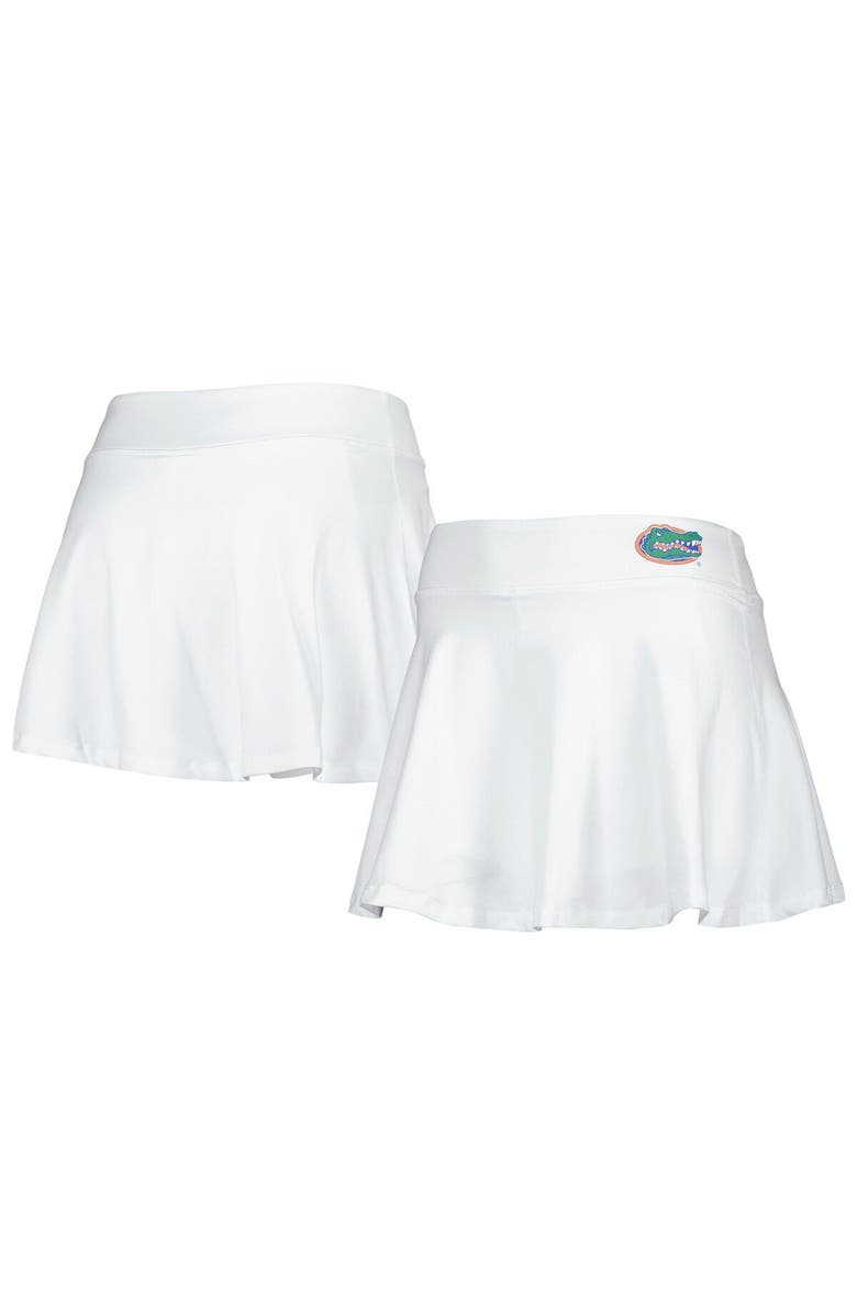 ZOOZATZ Women's ZooZatz White Florida Gators Flowy Skort, Main, color,