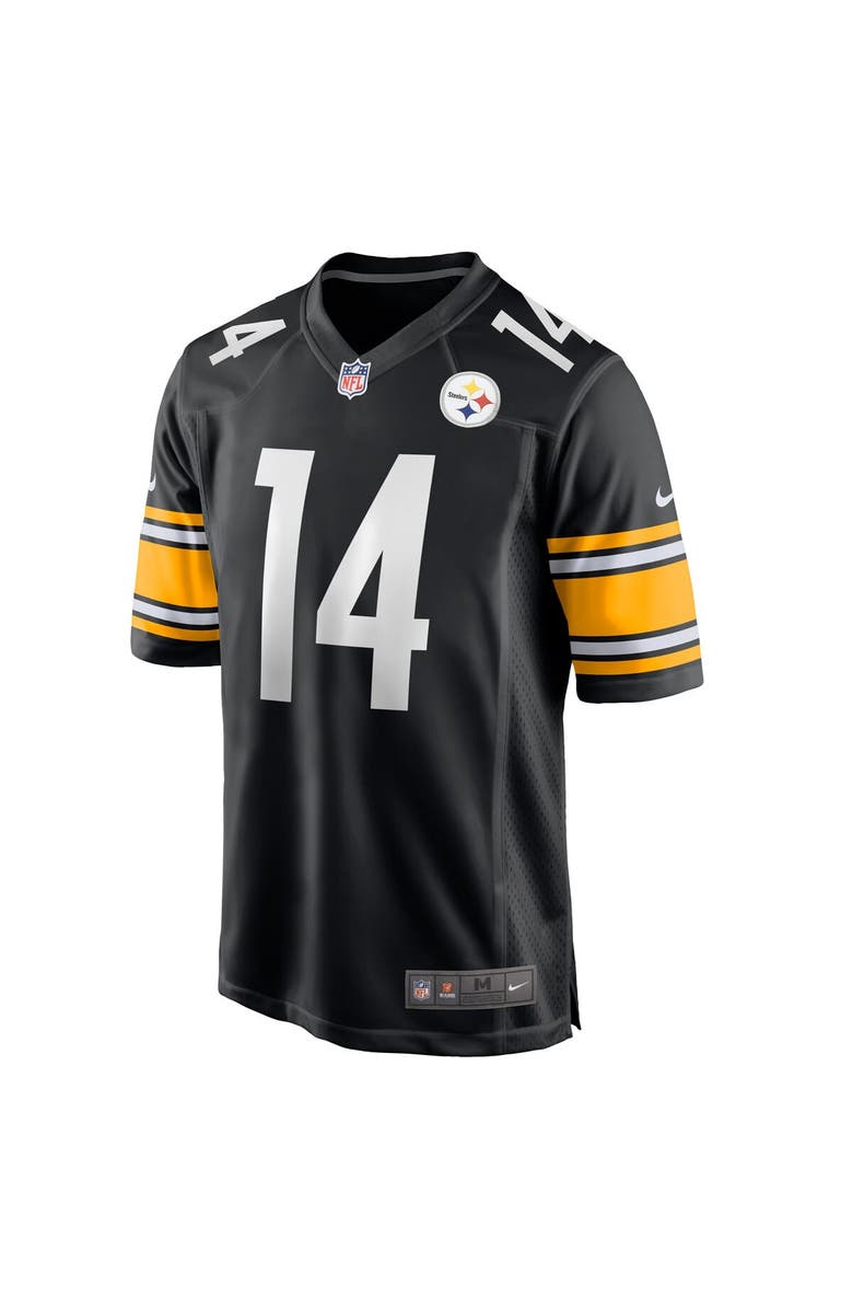Nike Men's Nike George Pickens Black Pittsburgh Steelers Game Player Jersey, Alternate, color, 