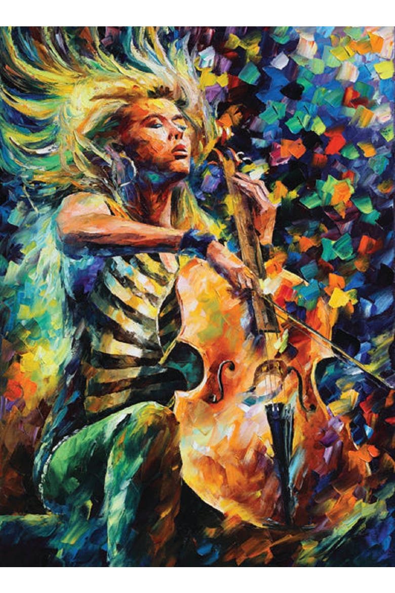Fabolous Cellist 1000 piece Jigsaw Puzzle for Adults, Alternate, color, Multicolor