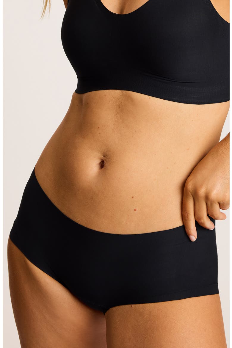 Butter Hipster Panty, Main, color, BLACK