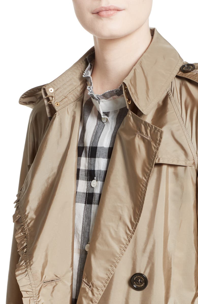 Burberry Ombersley Trench Coat, Alternate, color, 