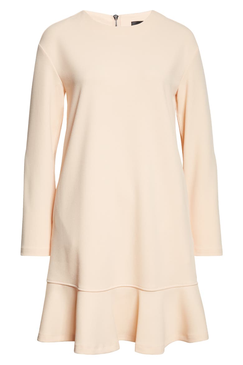 Layered Long Sleeve Knit Dress, Alternate, color, BLUSH PINK
