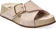 Mephisto Berrie Buckle Strap Slide Sandal