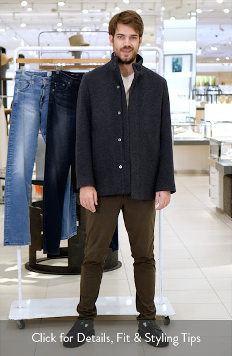 Clarence Wool Melton Jacket, sales video thumbnail