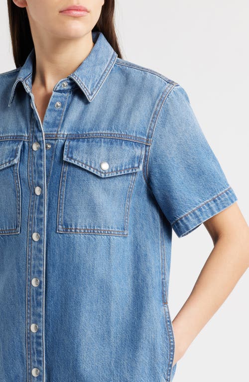 Madewell Airy Denim Boxy Shirtdress