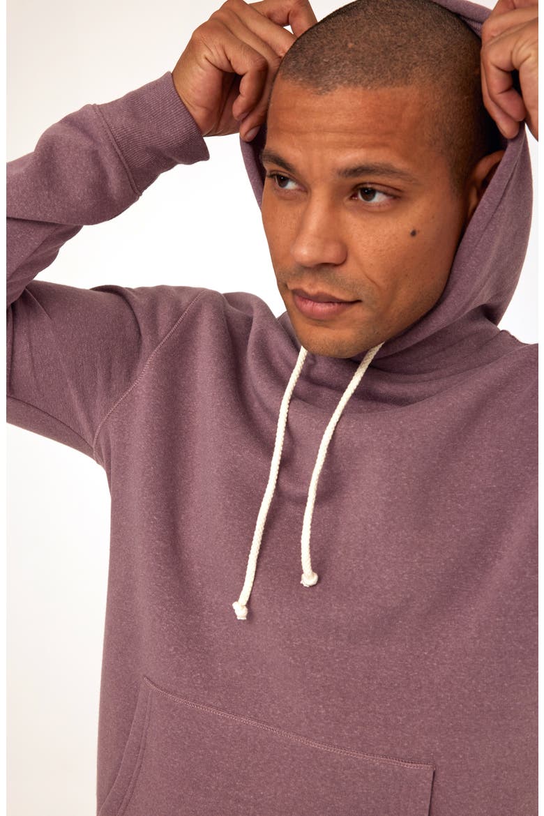 Fleece Pullover Hoodie, Alternate, color, TWILIGHT