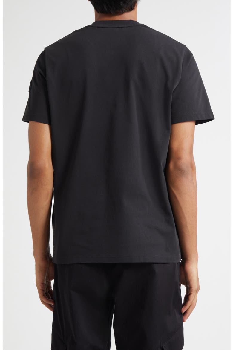 Black Mountain Logo Cotton Graphic T-Shirt, Alternate, color, SMOKY BLACK