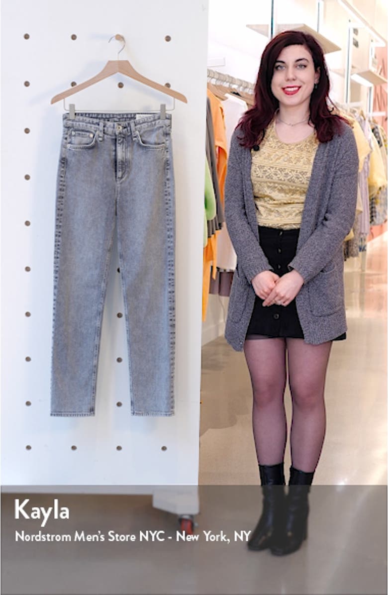 Nina High Waist Ankle Cigarette Jeans, sales video thumbnail