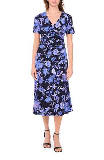 Halogen® Ruched Midi Dress