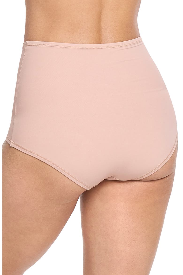 YourFit™ High Waist Briefs, Alternate, color, ALMOND MILK