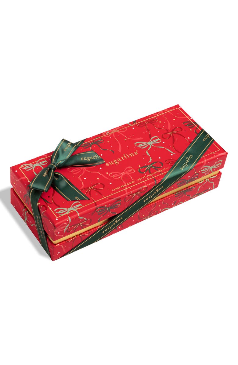 sugarfina 2-Pack Happy Holidays 3-Piece Candy Bento Boxes, Alternate, color,