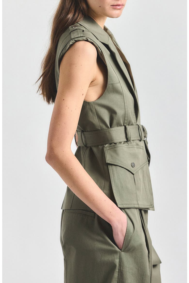 Scottie Vest, Alternate, color, DUSTY OLIVE