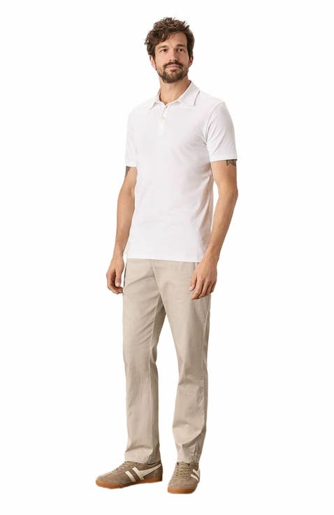 Luxe Stretch Jersey Slim Polo