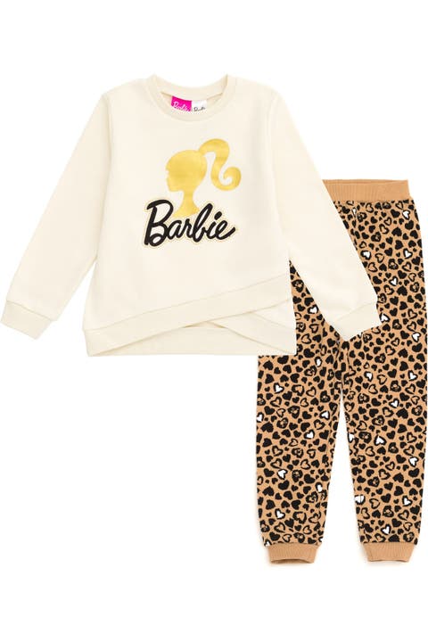 2-Piece Fleece Sweatshirt and Joggers Set