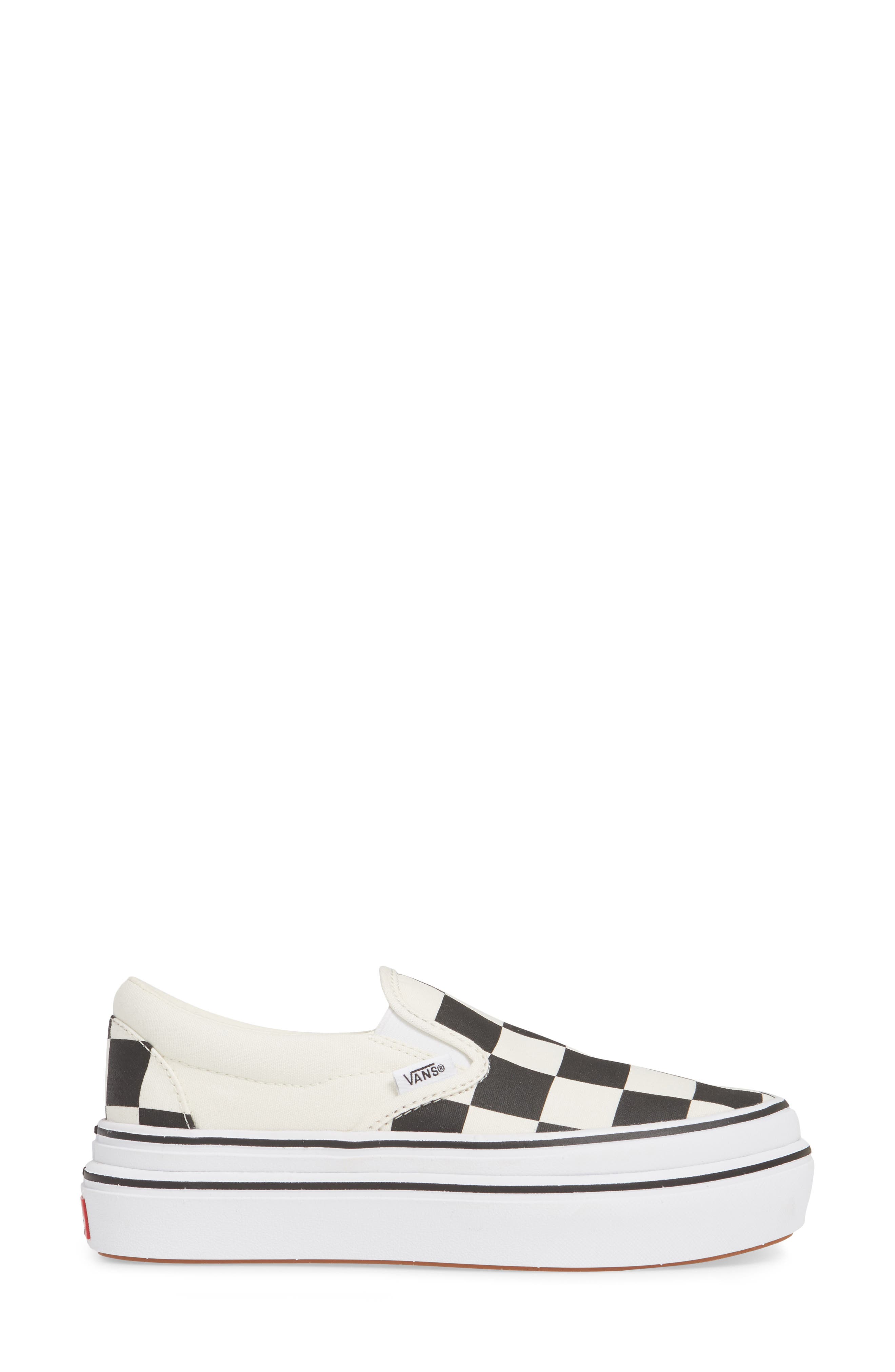 Vans Super ComfyCush Slip-On Platform Sneaker, Alternate, color, 