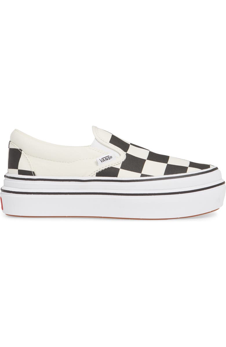 Vans Super ComfyCush Slip-On Platform Sneaker, Alternate, color,