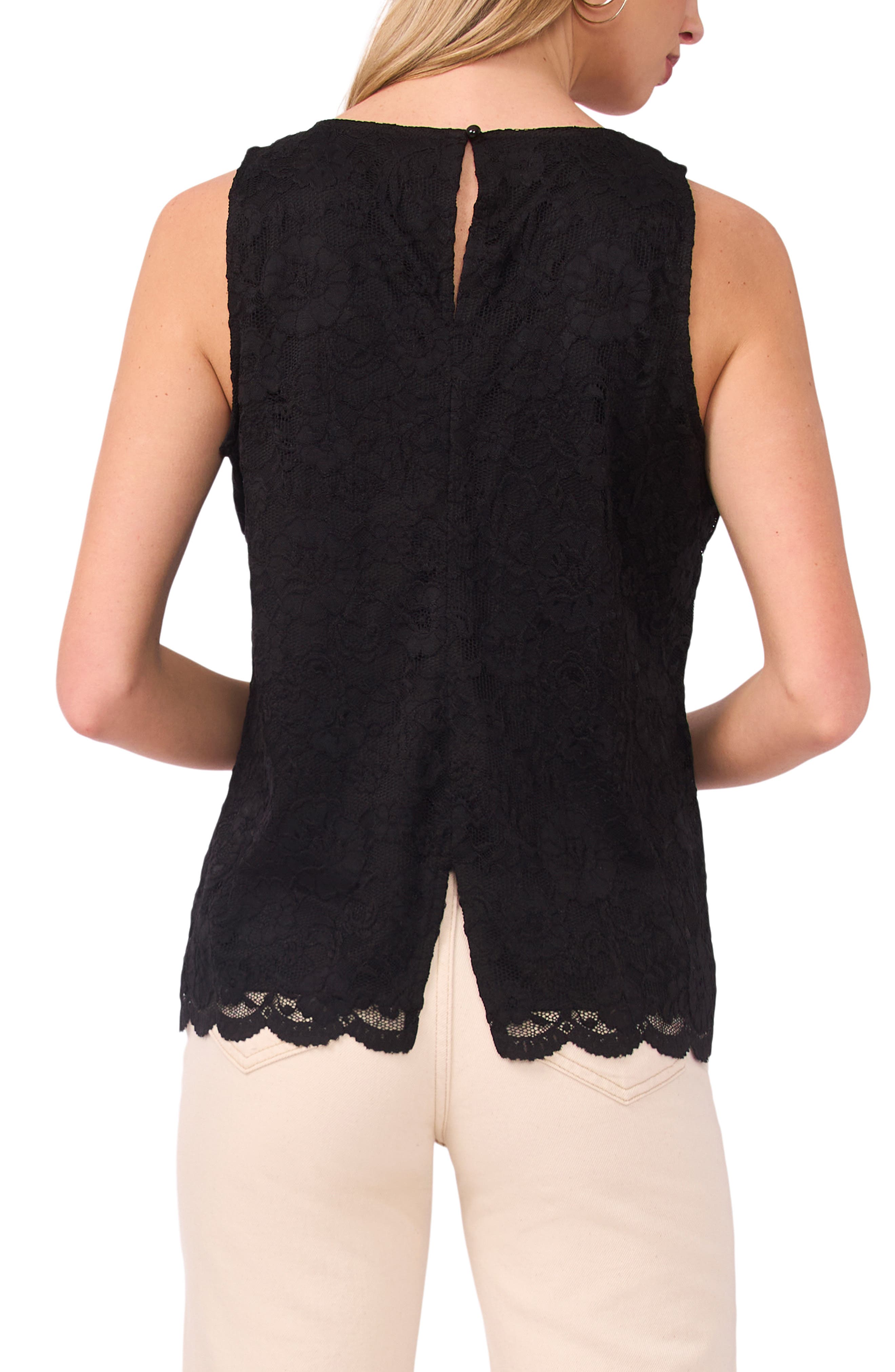 Lace Sleeveless Top - image 2