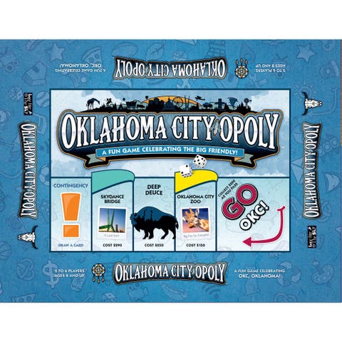 Oklahoma Cityopoly Monopoly Board Game