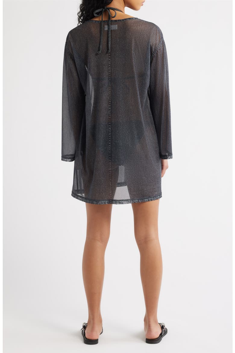 rb Miramar Mesh Cover-Up Dress, Alternate, color, WSHBK