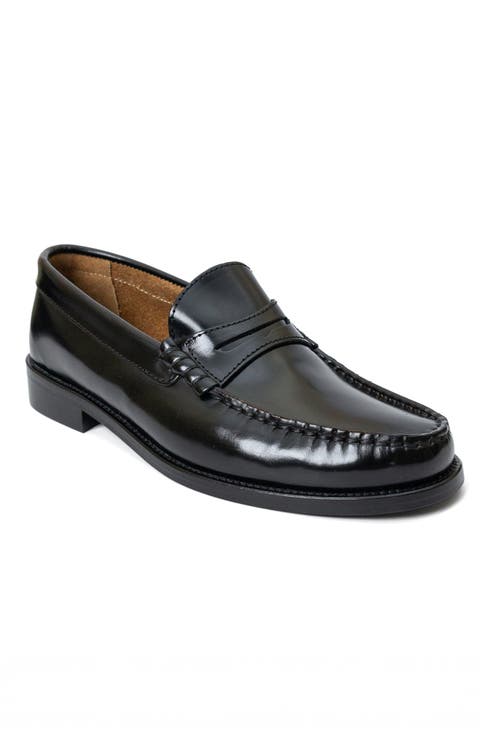 Mila Leather Penny Loafer