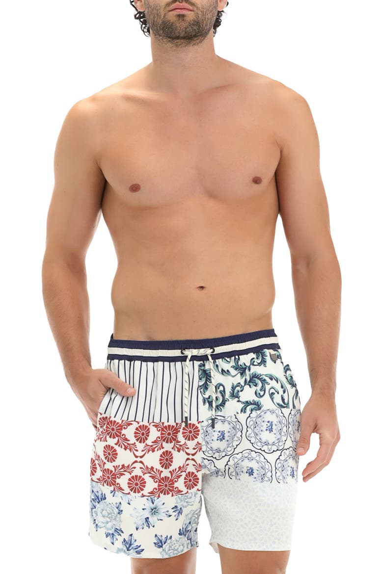 Joe Celinna Swim Trunks, Main, color, MULTICOLOR