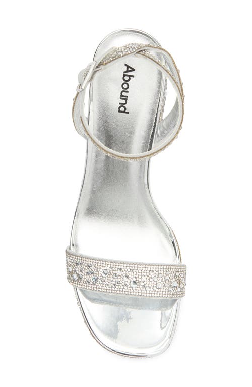 Abound Monica Block Heel Platform Sandal In Gray