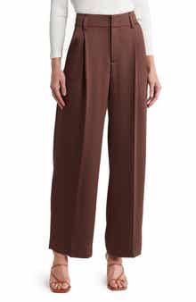 Vince Satin Wide Leg Trousers