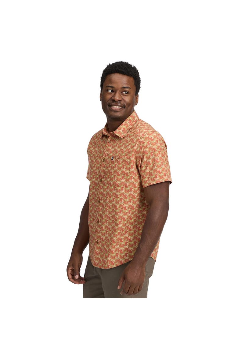 Wingate Shirt - Men's, Main, color, Burnt Sienna Desert Tower