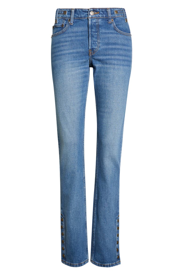 Britt High Waist Skinny Jeans, Main, color, VINYL FADE