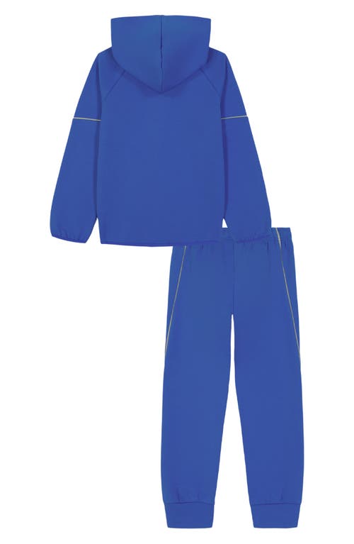 Under Armour Kids' Double Knit Hoodie & Sweatpants Set In Blue