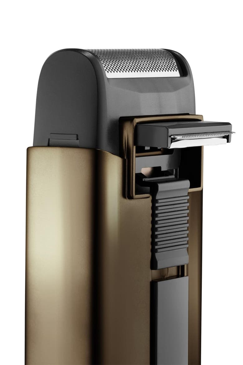 Ace Cordless Single Foil Shaver with Trimmer, Alternate, color, Gunmetal