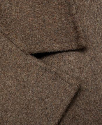 Picarol Double Breasted Wool Blend Coat