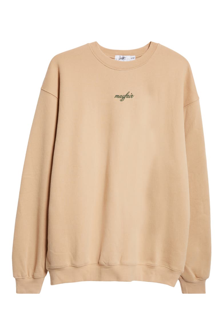 Blame Retrograde Sweatshirt, Alternate, color, TAN
