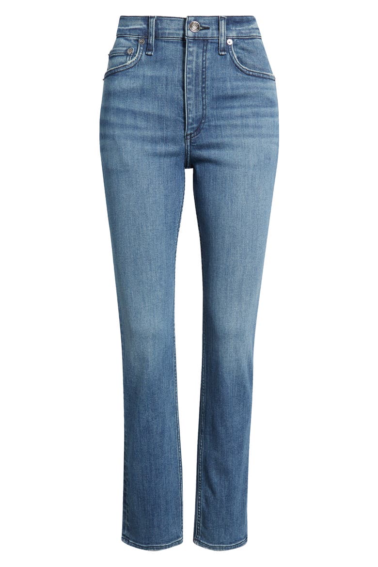 Flexi Wren High Waist Slim Jeans, Alternate, color, WILLOW