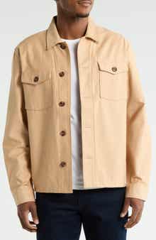 Scotch & Soda Textured Canvas Shirt Jacket