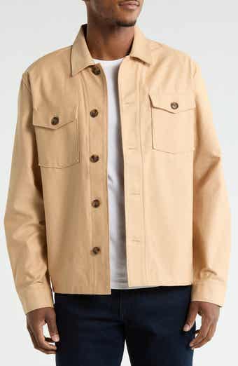 Scotch & Soda Textured Canvas Shirt Jacket