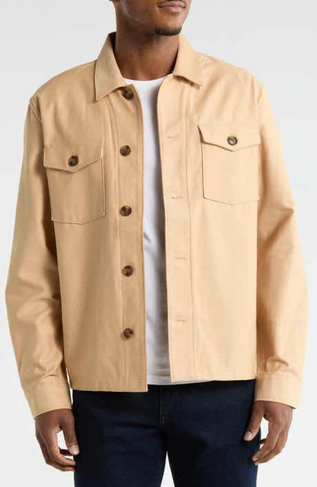 Scotch & Soda Textured Canvas Shirt Jacket