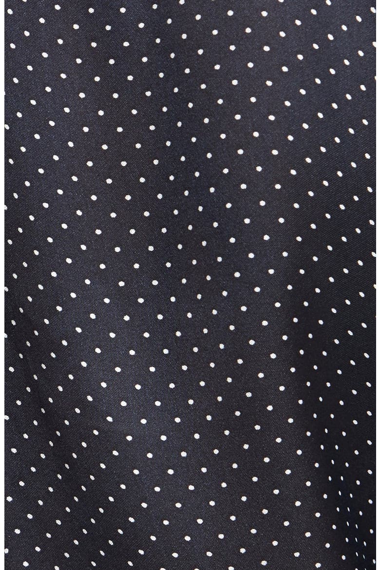 Alexa Chung for AG 'Dottie' Silk Shirt, Alternate, color, PINDOT PRINT