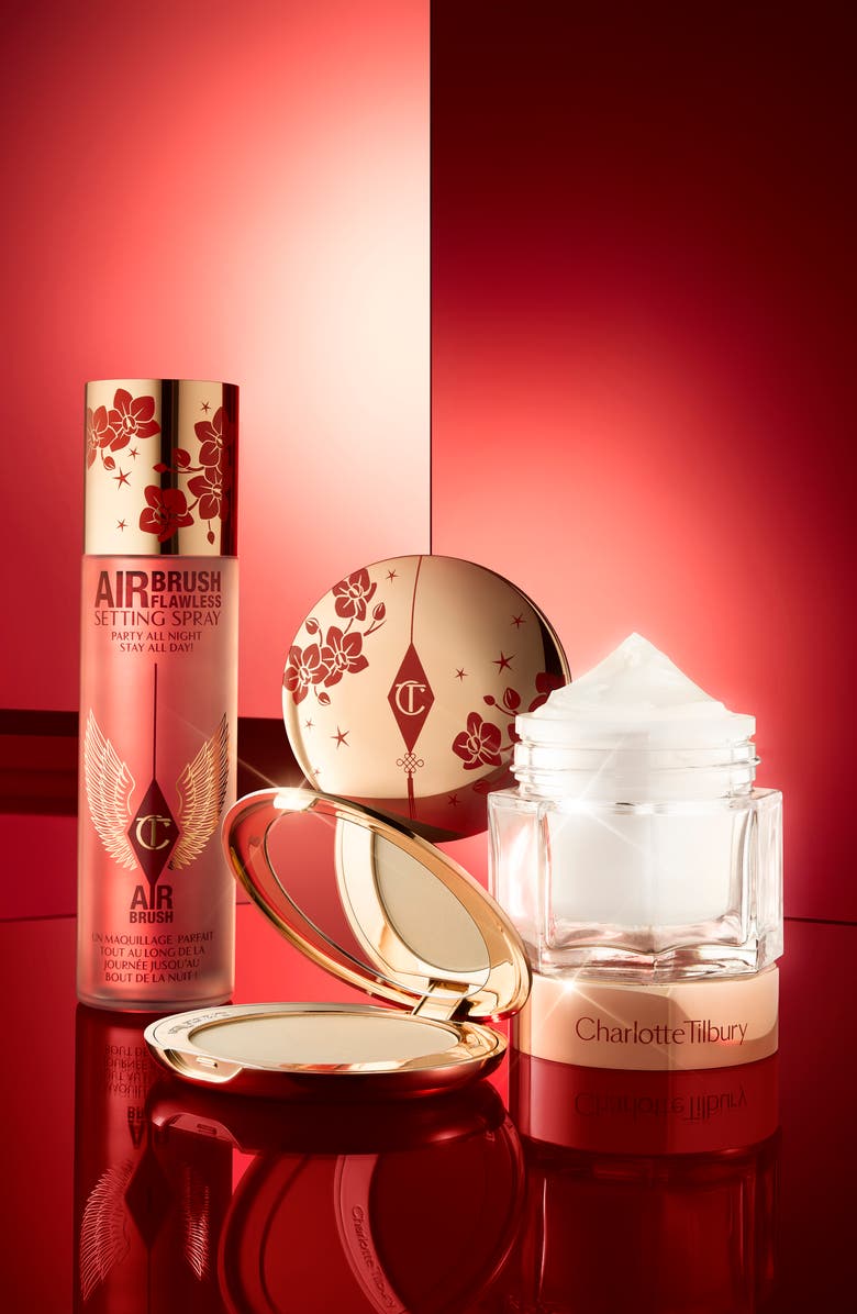 Charlotte Tilbury Airbrush Flawless Finish Setting Powder - Lunar New Year, Alternate, color, 4 Deep