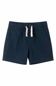 Andy & Evan Seersucker Drawstring Shorts