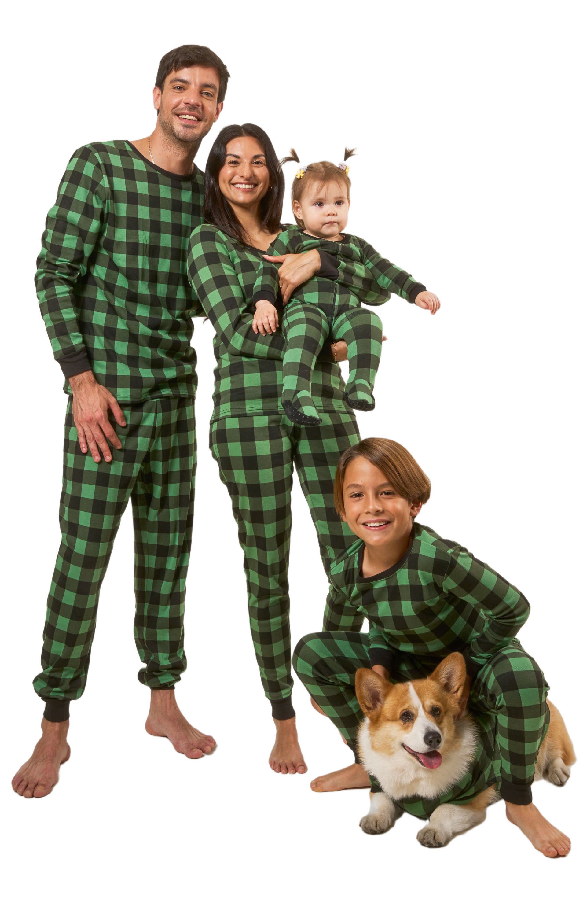 selected Plaid Black & Green