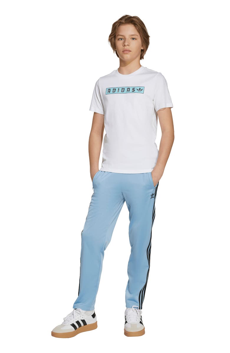 adidas Originals Kids' Cotton Graphic T-Shirt, Alternate, color, White