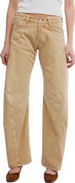 Free People Fable Twisted Seam Jeans